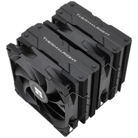 1 x RAW Customer Returns Thermalright Peerless Assassin 120 Black CPU air cooler, 6 heatpipes, two 120mm C12B PWM fans, aluminum heatsink cover, AGHP technology, for AMD AM4 Intel LGA 1700 1150 1151 1200 2066 2011 - RRP €43.66