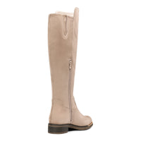 1 x Brand New DREAM PAIRS women s knee-high riding boots cowboy boots with zip and funnel heel KHAKI SDKB2201W-E size 41 EUR  - RRP €32.71