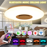 1 x RAW Customer Returns Horevo Dimmable Starry Ceiling Lamp 36W LED Ceiling Lamp 40cm with Music Bluetooth Speaker, Compatible with Alexa and Google Home, Warm Cold White RGB Color Changing, for Children s Room Student - RRP €68.84