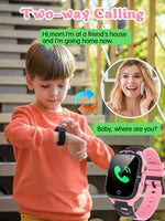 1 x Brand New Children s Smartwatch Watch, Touchscreen Child Watch, Children s Smartwatch, Smartwatch for Children that can talk, make SOS, take photos, play and count steps, Gifts for 4-16 years - RRP €30.24