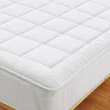 1 x RAW Customer Returns Autsel mattress protector mattress topper 90x190cm Beautiful for mattress topper up to 30 cm mattress cover suitable for allergy sufferers for support and protection from dirt White - RRP €32.45