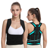 1 x RAW Customer Returns ABERE Straight Back Support, Posture Correction, Women s Back, Men s Back Support Belt, Posture Corrector, Breathable and Adjustable, Relieve Back Pain - RRP €36.32