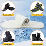 1 x Brand New 2 pairs of insoles with sheep s wool, winter lambswool insoles, sheepskin soles, can be cut to size, for sneakers and boots children 26-36  - RRP €22.8