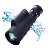 1 x RAW Customer Returns Monocular Telescope 10-30x50 ED Zoom Monocular Night Vision, IPX7 Nitrogen Filled and Waterproof with BAK4 Prism FMC Lens with Adapter and Tripod for Climbing, Ball Games, Wildlife Watching - RRP €189.99