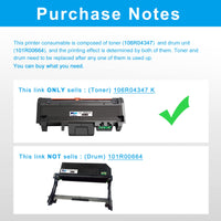 1 x RAW Customer Returns LCL Compatible Toner 106R04347 106R04346 B210 B205 B215 High-Yield 1 Black compatible for Xerox B210 B210DNI B205 B205 MFP B205NI B215 B215 MFP B215DNI - RRP €34.38