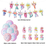 1 x Brand New Unicorn birthday decoration Unicorn children s birthday decoration Unicorn birthday party decoration Unicorn birthday balloons Unicorn balloons birthday Unicorn cake topper Unicorn birthday garland - RRP €19.2