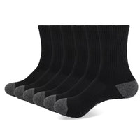 1 x RAW Customer Returns Mowenti Sneaker Socks Men Women 39-42 Tennis Socks Sports Socks Cotton Business Socks Classic Breathable Running Socks Thick Warm Thickened Outdoor Black Socks Terry Cloth Long 6 Pairs - RRP €19.82