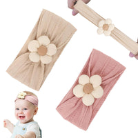 1 x Brand New Baby Girl Nylon Headbands,Baby Flower Headbands for Babies,Hair Accessories for Newborn,Newborn Toddler Hairbands,Hairbands Baby Headband,Baby Headbands,Baby Turban Headband - RRP €18.0