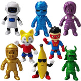 1 x RAW Customer Returns Gensly Pack of 8 Stumble Figures Stumble Mini Figure Cake Decoration Desk Ornaments for Game Fans - RRP €15.73