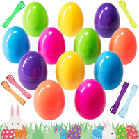 1 x Brand New Pack of 24 plastic Easter eggs, 8.2 cm plastic eggs Easter, mixed colors plastic Easter eggs, Easter eggs for filling, Easter eggs decoration, for filling sweets and children s gifts at Easter - RRP €20.4