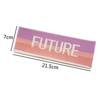 2 x Brand New Lin s Liliana headband fashion, sweatband hairbands elastic outdoor sport fasion, summer bandana time style chic purple-orange  - RRP €17.24