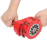 1 x RAW Customer Returns Rotating Siren 120DB, Portable Hand Crank Air Raid Siren Manually Operated Siren Hand Siren Horn, for Fire Alarm Home Hotel Gas Station Coast Guard - RRP €64.59