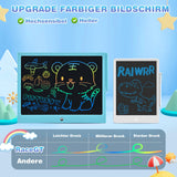 1 x RAW Customer Returns 15 inch LCD writing board for children, RaceGT writing board for children, drawing board magic board, drawing pad for children, environmentally friendly bright colorful writing pad, children s tablet from 3 years,  - RRP €19.99