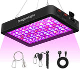 1 x RAW Customer Returns DragonLight 2024 Newest BW1000 Plant Lamp LED Full Spectrum with UV IR, Double Chips LED Grow Lamp with 3 Meter Cable for Greenhouse and Indoor Plants Vegetables and Flower Cultivation Black  - RRP €57.72