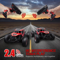 1 x Brand New ANTAPRCIS Remote Control Car, 50 Minutes Playing Time RC Speedster Car with 2 Batteries, 1 16 RC Car Off-Road Vehicle, Gift for Children 6-12 Years Beginners - RRP €60.99