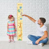 1 x Brand New RONGYI Children s Wall Chart, Children s Growth Ruler 60-180cm, with Hanging Hook Children s Growth, for Children Bedroom Nursery Removable Wall Decoration - RRP €19.2