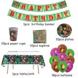 1 x Brand New Birthday Decoration Birthday Decorations Birthday Party Decorations Balloons Party Balloons Garland Birthday Birthday Tableware Tablecloth Birthday Party Plates Birthday Cups - RRP €20.4