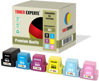 1 x RAW Customer Returns TONER EXPERTE 7 XL printer cartridges compatible for 363 Photosmart C5180, C6150, C6180, C6280, C7180, C7280, C8180, 3110, 3210, 3310, 8250, D6160, D7160, D7260, D7460, 3210xi - RRP €19.67