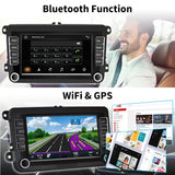 1 x RAW Customer Returns Android Wireless Carplay Car Radio with Navigation for VW Golf 5 6 Polo Passat, 7 inch Touch Display Radio Android Auto with Screen Radio FM RDS WiFi USB Canbus Rear View Camera - RRP €151.25