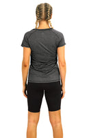 1 x RAW Customer Returns icyzone Women s Fitness Sports T-Shirt Short Sleeve Running Shirt Gym Training Function Shirt Pack of 2 M, Black Green  - RRP €23.26