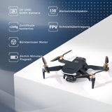 1 x RAW Customer Returns Durable Brushless Motor Drone with 84mins Super Long Flight Time, Drone with 2K HD Camera for Beginners, CHUBORY A77 WiFi FPV Quadcopter, Follow Me, Auto Hover, 3 Batteries, Carrying Case - RRP €119.98