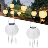 1 x RAW Customer Returns 2Pcs Solar Lanterns, LED Solar Lanterns Garden Lantern, Lanterns Outdoor Weatherproof White, LED Lantern Solar Fairy Lights Outdoor, Solar Lantern Boho Style White, Waterproof LED Solar Lantern Party Decoration - RRP €15.12