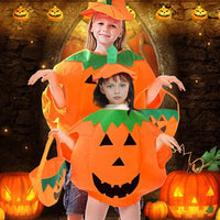 19 x Brand New TIANHOO Halloween Outfit Pumpkin, Halloween Costume Pumpkin Sleeveless Pumpkin Clothing Pumpkin Hat and Pumpkin Bag Small Boys and Girls Carnival Costumes, Carnival Costumes - RRP €219.83