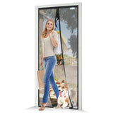 2 x Brand New Fly screen balcony door 85x200, JOY2SEE fly screen door black, protection for your family - RRP €39.64