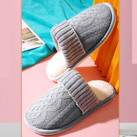 11 x Brand New Geahod Slippers Women s Plush Winter Warm Comfortable Memory Foam Slippers Non-Slip Soft Winter Shoes Indoor Slippers Gray 38 39 - RRP €254.98