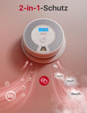 1 x RAW Customer Returns X-Sense Wi-Fi Smoke and Carbon Monoxide Detector with Replaceable Battery, Smart Combination Detector, Compatible with X-Sense Home Security App, SC07-WX, 1 Piece - RRP €54.08