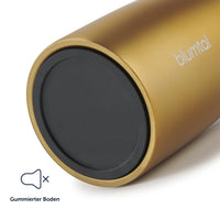 1 x RAW Customer Returns Blumtal thermal mug 380 ml - coffee mug to go made of stainless steel - leak-proof insulated mug cold hot - mug with 360 drinking opening - thermos mug with quick-press closure - coffee mug - yellow - RRP €15.12