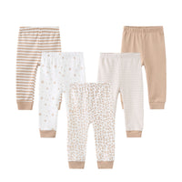 1 x RAW Customer Returns ZAV Baby Boys Girls Cotton Pants Sets 5 Pack for Infants 0-12 Months Must-Have Baby Essentials. - RRP €18.14