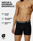 1 x RAW Customer Returns DANISH ENDURANCE Men s Boxer Shorts, 6 Pack, Retro Shorts Made of Soft Cotton Black, Medium  - RRP €44.95