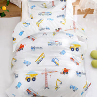 1 x RAW Customer Returns KEAYOO Baby Bedding Set Cotton Muslin Quilts Duvet Cover 100 x 135 cm Pillowcase 40 x 60 cm - RRP €22.69