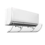 1 x RAW Customer Returns Air Conditioner Windshield, Universal Air Conditioner Adjustable Windshield, Air Conditioner Shield for Cold Warm Air Conditioners, Anti-Direct Blowing for Home, Office - RRP €33.6