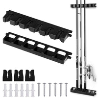 22 x Brand New Tbusingoto Fishing Rod Holder Rod Storage Wall Mount Fishing Rod Holder, Fishing Rod Holder for Garage, Horizontal 6-Rod Rack, ABS Plastic - RRP €448.8