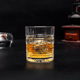 1 x Brand New KANARS Lead-free crystal whiskey glasses with luxury box, 300 ml whiskey glass for scotch, bourbon, liqueur and cocktail drinks, 6 pieces - RRP €20.4