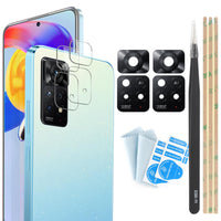 1 x RAW Customer Returns YHX-OU Pack of 2 camera lens glass replacement for Xiaomi Redmi Note 11 Pro 5G 21091116I 2201116SG rear camera glass 2 pieces for Xiaomi Redmi Note 11 Pro 5G camera protective film lens camera protection - RRP €7.99