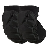 2 x Brand New TTIO Padded Elbow Pads, Breathable, Protective, Soft and Lightweight, for Skiing, Skating and Snowboarding, Unisex, Black, Size XX-Large - RRP €47.98