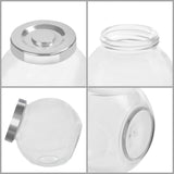 1 x RAW Customer Returns BELLE VOUS Round Clear Small Jam Jars with Screw Lids 24 Pieces - 50 ml Mini Jam Jars Set - Preserving Jars with Screw Lids for Herbs, Spices, Baby Food, Yoghurt, Jelly Honey - RRP €27.23