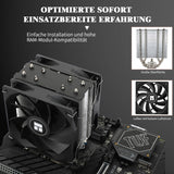 1 x RAW Customer Returns Thermalright Assassin X 120 V2 Plus CPU Cooler, 4 Heatpipes, 2 120mm PWM Quiet Fans CPU Air Cooler with S-FDB Bearing, AGHP Technology, for AMD AM4 AM5 Intel 1700 1150 1151 1200 AX120 V2 Plus  - RRP €19.46