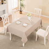 2 x RAW Customer Returns BALCONY FALCON Tablecloth Square Waterproof Tablecloth Linen Look Tablecloth Washable Tablecloth Linen Table Runner Table Linen Square - RRP €121.98