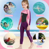 1 x RAW Customer Returns Gogokids Children s Wetsuits - Boys Girls Rash Guard One-Piece Thermal Swimsuits 2.5mm Neoprene Diving Suit Snorkeling Suit UV Protection 50  - RRP €40.99