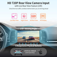 1 x RAW Customer Returns  New ATOTO A6PF 7 inch Android car radio double DIN radio, wireless CarPlay, wireless Android car, DAB radio, mirror link, dual Bluetooth, WiFi BT USB tethering internet, HD LRV, 2G 32G A6G2A7PF - RRP €259.9