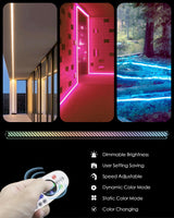 1 x RAW Customer Returns ALITOVE 25M RGB LED Strip 230V Dimmable Neon LED Strip 80LEDs m LED Tape Outdoor Waterproof IP65 with 24 Keys IR Remote Control for Indoor and Outdoor Decoration - RRP €136.99