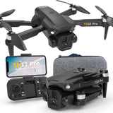 1 x RAW Customer Returns Toladrone Drone with Camera, Brushless Motor Drone with HD 1080P Camera Drone for Beginners Mini Drone 5GHz WiFi FPV RC Quadcopter with Optical Flow Positioning, TD12Pro Drone - RRP €70.57