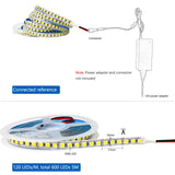 1 x RAW Customer Returns Tesfish LED Strips 12V, White 6000K 5M LED Strip Lights SMD 5050 IP20 600 LEDs LED Light Strips for Bedroom, Kitchen Decoration - RRP €21.99