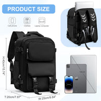 1 x RAW Customer Returns SZLX Ryanair hand luggage 40x20x25 backpack women travel backpack hand luggage airplane 45x36x20 Easyjet cabin bag backpack laptop men business cabin backpack college travel backpack - RRP €32.45