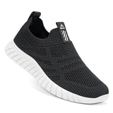 1 x RAW Customer Returns ODCKOI slip on sneakers men without laces sneakers non-slip sports shoes mesh walking shoes street running shoes breathable jogging sports shoes-HEIBAI-42 - RRP €40.24