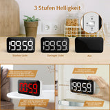 3 x RAW Customer Returns DOOMAY Digital Kitchen Timer - Magnetic Rechargeable Kitchen Alarm Clock, Brightness and Volume Adjustable, Ideal for Cooking, Classroom, Office and for Children, Teachers, Seniors - RRP €53.25